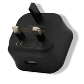 Huitich black charging adapter USB support 5V 2A mobile charger UAE with UK plug